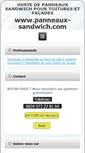 Mobile Screenshot of panneaux-sandwich.com